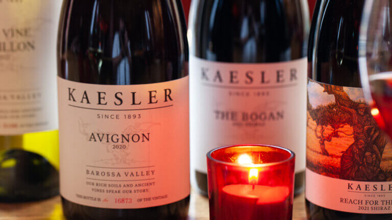 Picture of kaesler wines on offer at Red Spice Road